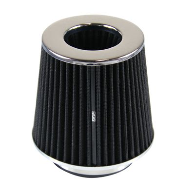 Pod Air Filter Tapered Conical High Flow Multi Fit 3"-3.5"-4". 6.75" Tall Black