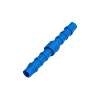 Nylon plastic straight male joiner 3/16" (4.8mm) barbed hose tube ends. Fuel and oil resistant.  *Not suitable for E85 Fuel