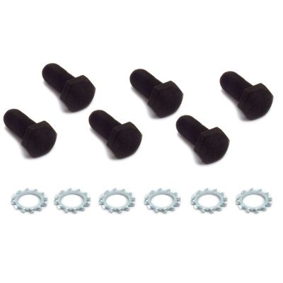 Ford GM Chevrolet Grade 8 Flywheel Bolt 7/16 Ford GM Chevrolet Grade 8 Flywheel Bolt 7/16" x 1" + Lock Washers Set 6