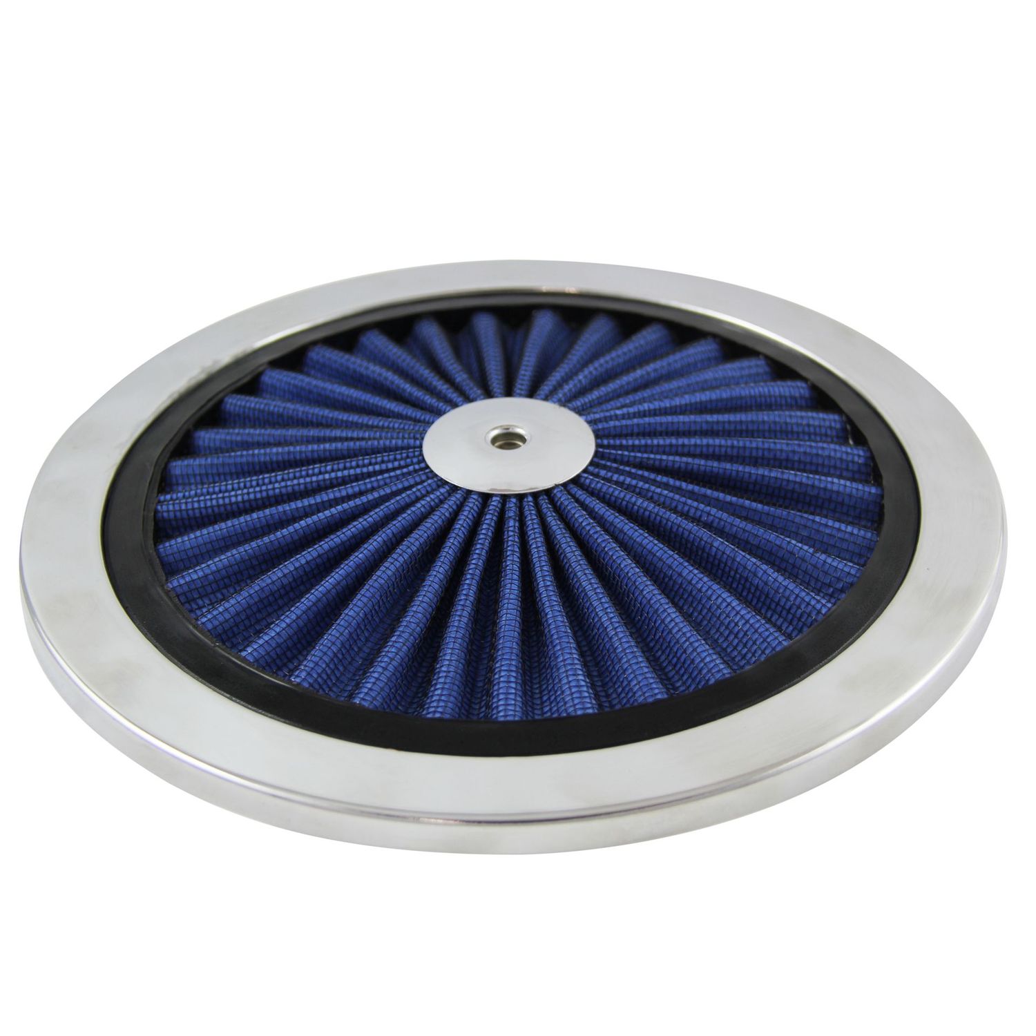 Extraflow Blue Element Chrome Air Filter 9" Top only Cotton Pleated