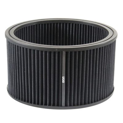 Air Filter/Air Cleaner Element Black 9 Air Filter/Air Cleaner Element Black 9" Wide 5" Tall Round High Performance Cotton