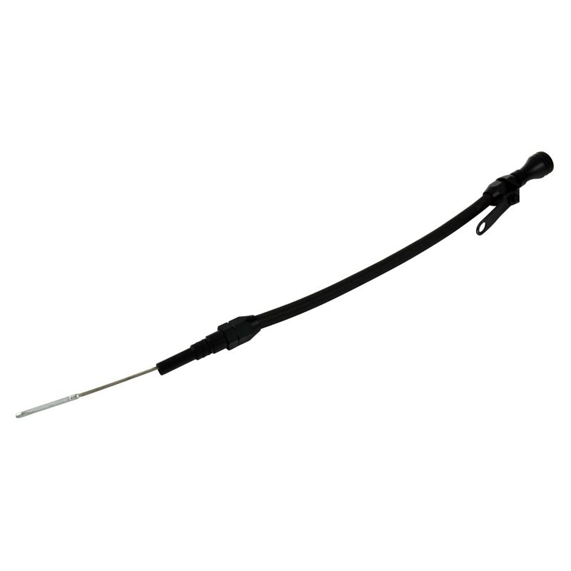 Engine Dipstick Tube Chevrolet V8 Big Block 396-454-502 Flexible Black Braided