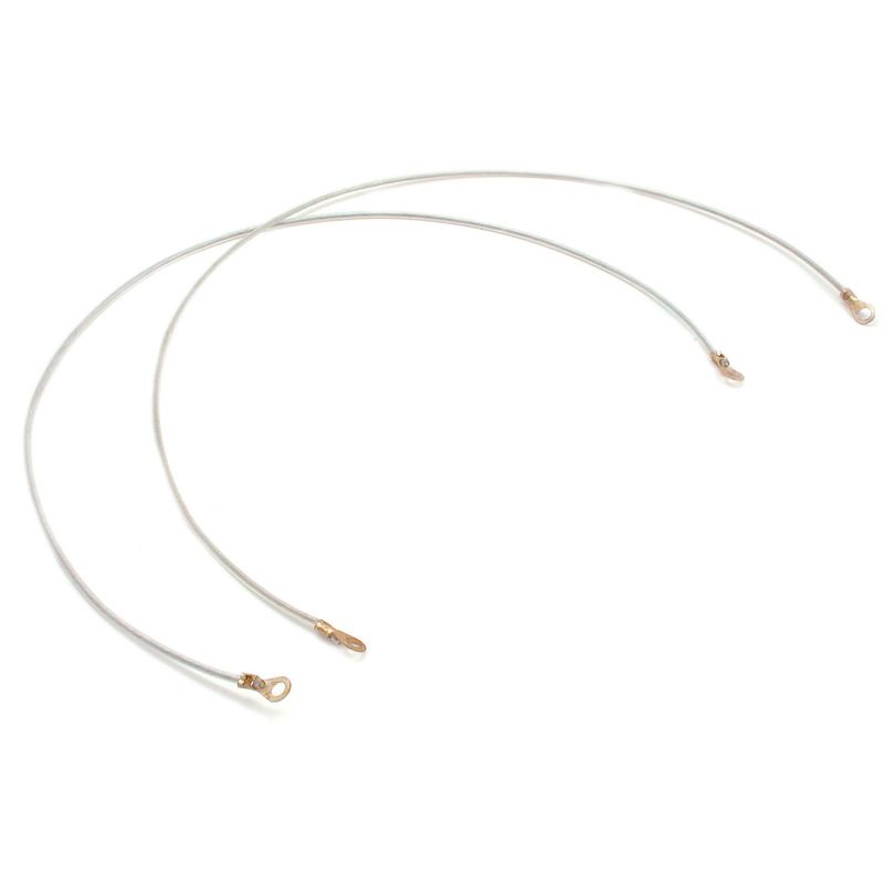 Lanyard 24 Inch for Hood Pin Kit-set 2. Chrome replacement plastic covered.