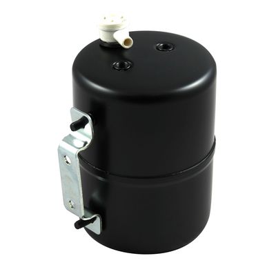 Steel Vacuum System Reservoir Tank with Hardware - Black