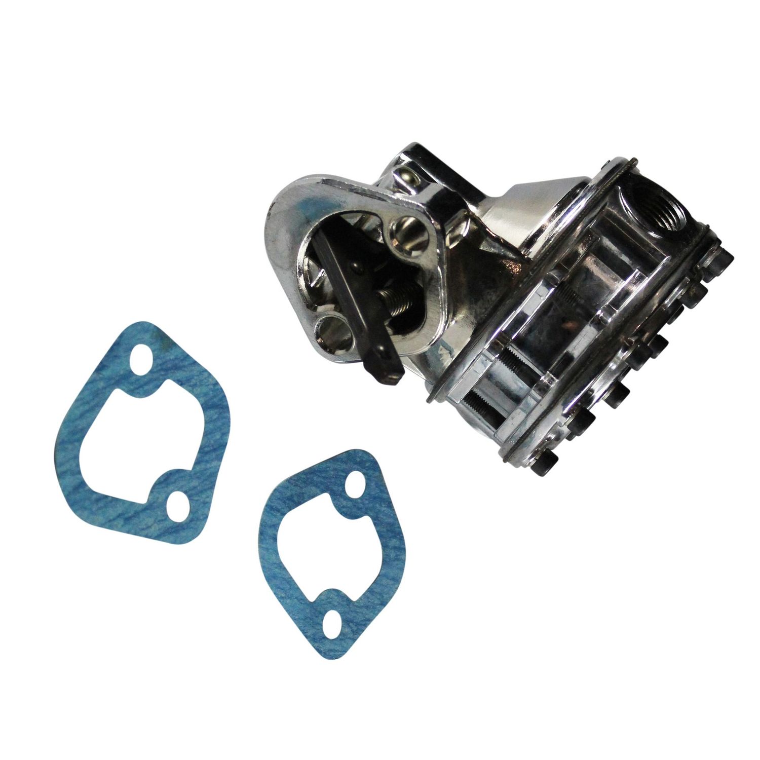 Fuel Pump Small Block Chevrolet V8 262-400 Chrome Mechanical 12-16psi 490lph