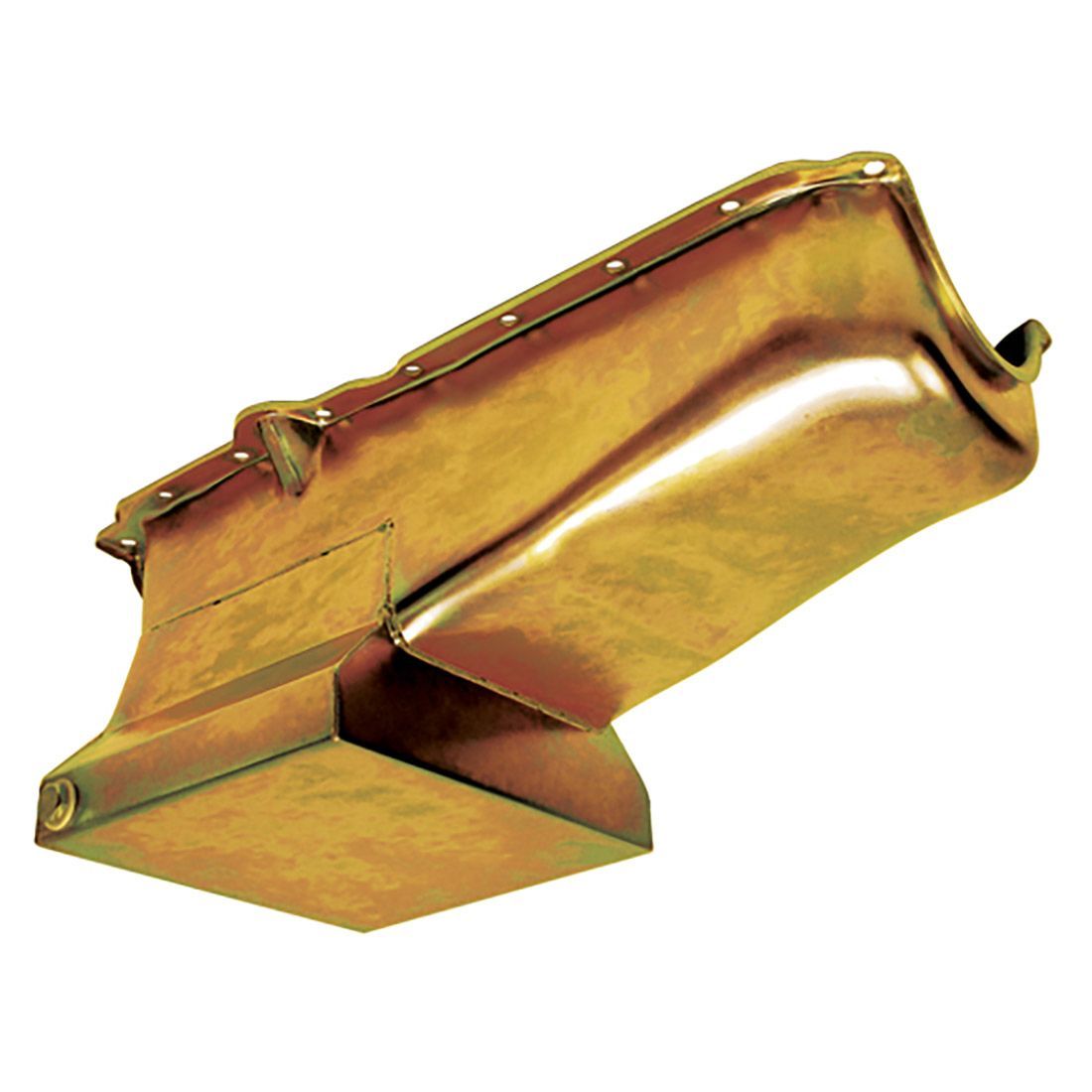 Oil Pan Chevrolet Sm Block 283-350 1986 on Extra Capacity 1pce Rear Main Zinc Oil Pan Chevrolet Sm Block 283-350 1986 on Extra Capacity 1pce Rear Main Zinc