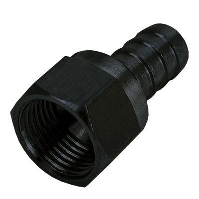 Straight Hose Fitting -10AN Female Swivel Thread x 1/2 Barb Hose Tail End Straight Hose Fitting -10AN Female Swivel Thread x 1/2 Barb Hose Tail End