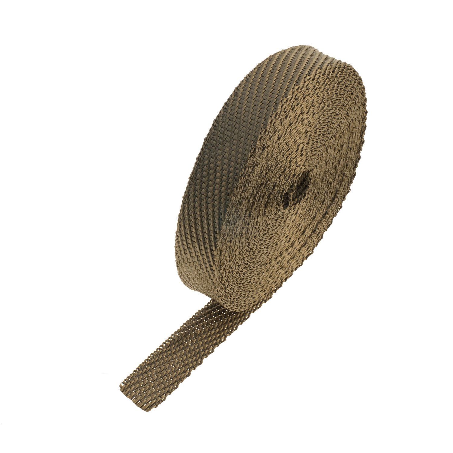 Lava Exhaust Wrap 25mm(1 Lava Exhaust Wrap 25mm(1") Wide x 15mt(50ft) Roll 650?C Continuous Made in Usa