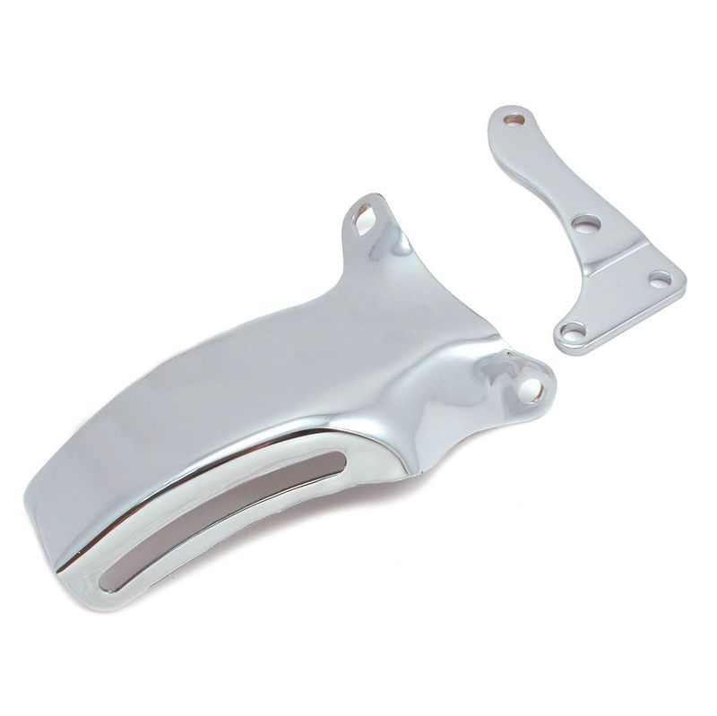 Alternator Bracket Kit Chevrolet Small Block Lwp OEM 1976-86 Chrome Upper