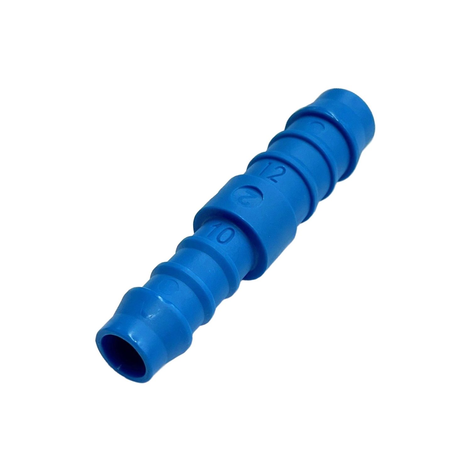 Nylon Plastic Straight Reducing Joiner 1/2 Nylon Plastic Straight Reducing Joiner 1/2" (12.7mm) to 3/8" (9.5mm) Hose Tube End
