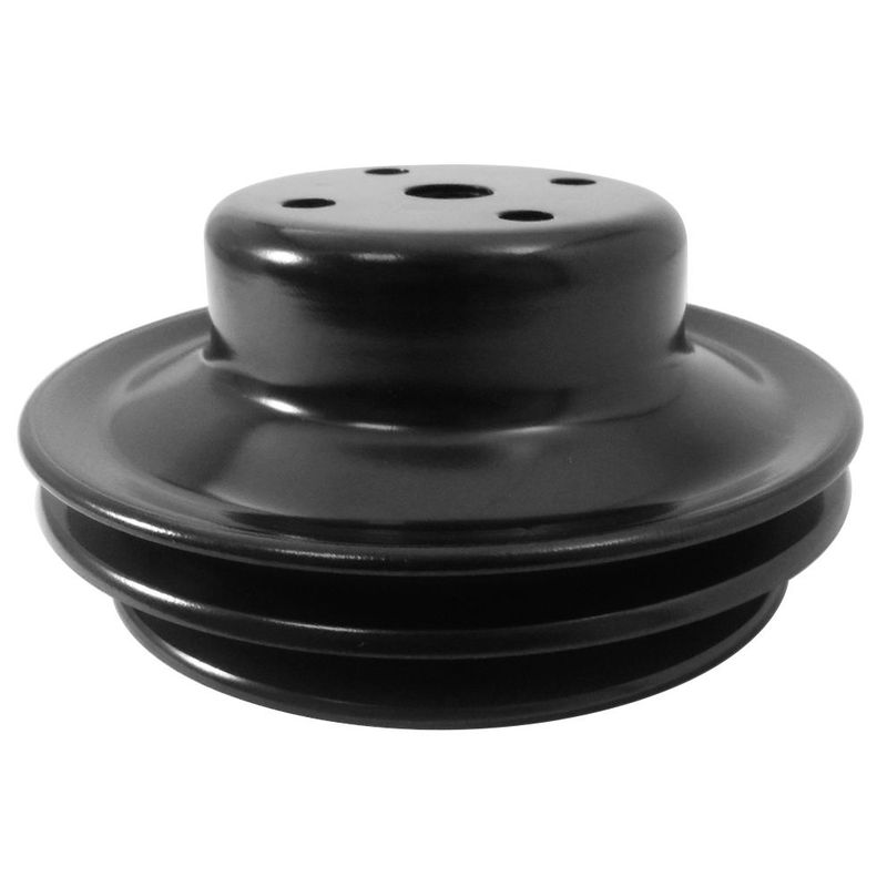 Pulley Water Pump Double Groove Lwp Chrome Steel Big Block Chevrolet 396-454