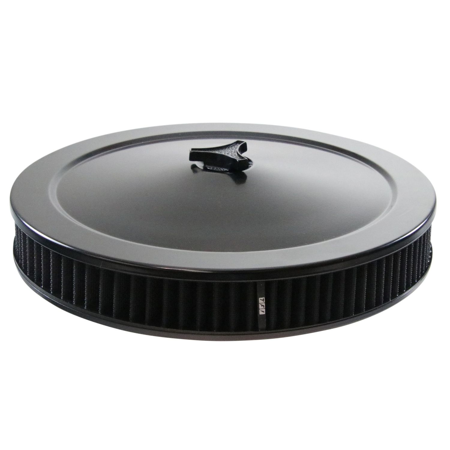 Black Air Filter/Air Cleaner 14 Black Air Filter/Air Cleaner 14" x 2" Holley Holden Quadrajet Base Washable Element