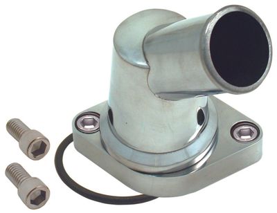 Water Neck Chevrolet Small Big Block 45 Degree Polished Alloy Swivel 360 Degree