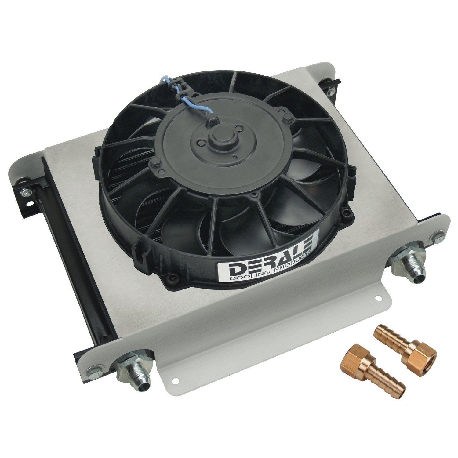 Derale Hyper-Cool Fluid Cooler 25 Row 13 Derale Hyper-Cool Fluid Cooler 25 Row 13"x10"x5-5/8" 8" Fan 13760