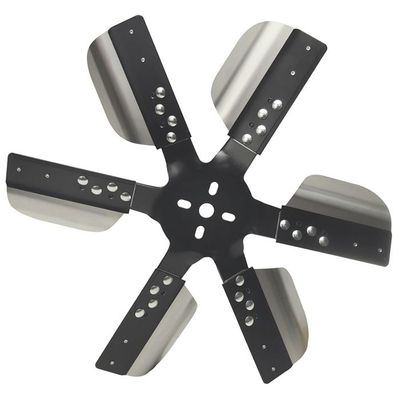 Derale Heavy Duty Stainless Steel Standard Rotation 17 Inch Flex Fan 17017 Derale Heavy Duty Stainless Steel Standard Rotation 17 Inch Flex Fan 17017