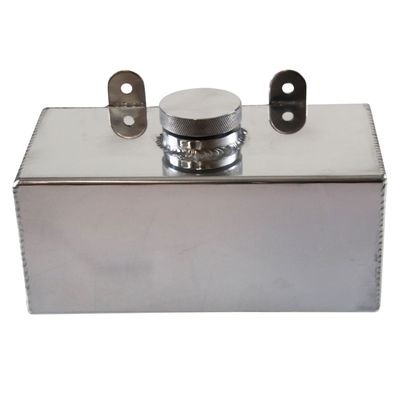 Windscreen Washer Bottle Polished Alloy Horizontal (2 Litre) Holden Torana