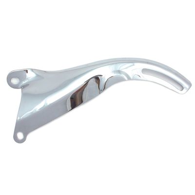 Alternator Bracket Chevrolet Small Block Swp OEM 1965-68 Chrome Upper Alternator Bracket Chevrolet Small Block Swp OEM 1965-68 Chrome Upper