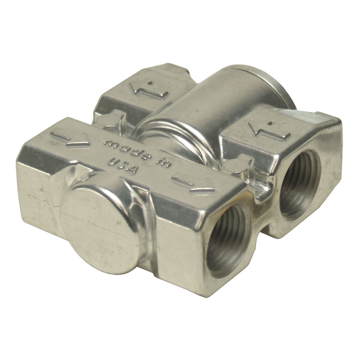 Derale Billet Style Aluminum Fluid Control Thermostat with 1/2 Derale Billet Style Aluminum Fluid Control Thermostat with 1/2" NPT ports 25719