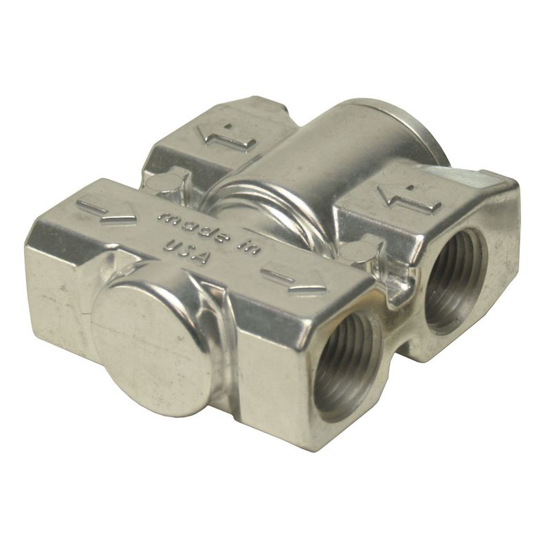 Derale Billet Style Aluminum Fluid Control Thermostat with 1/2" NPT ports 25719