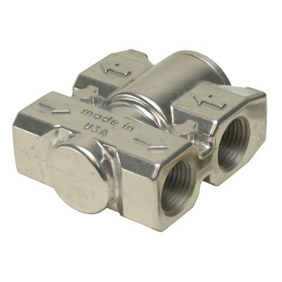 Derale Billet Style Aluminum Fluid Control Thermostat with 1/2 Derale Billet Style Aluminum Fluid Control Thermostat with 1/2" NPT ports 25719