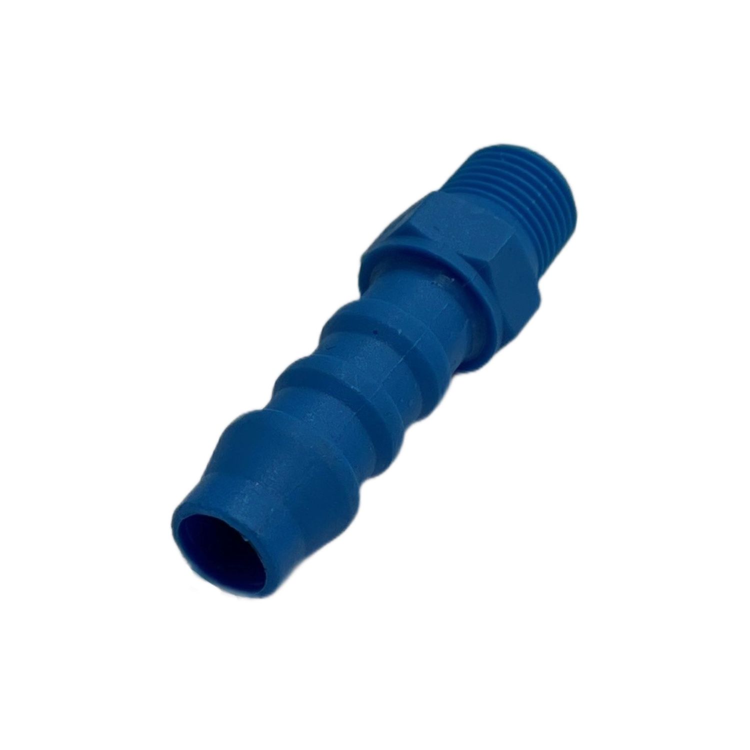 Nylon Plastic Male Tail Fitting 5/16" (7.9mm) Hose Tube End to 1/8" (9.7mm) Male BSP Thread