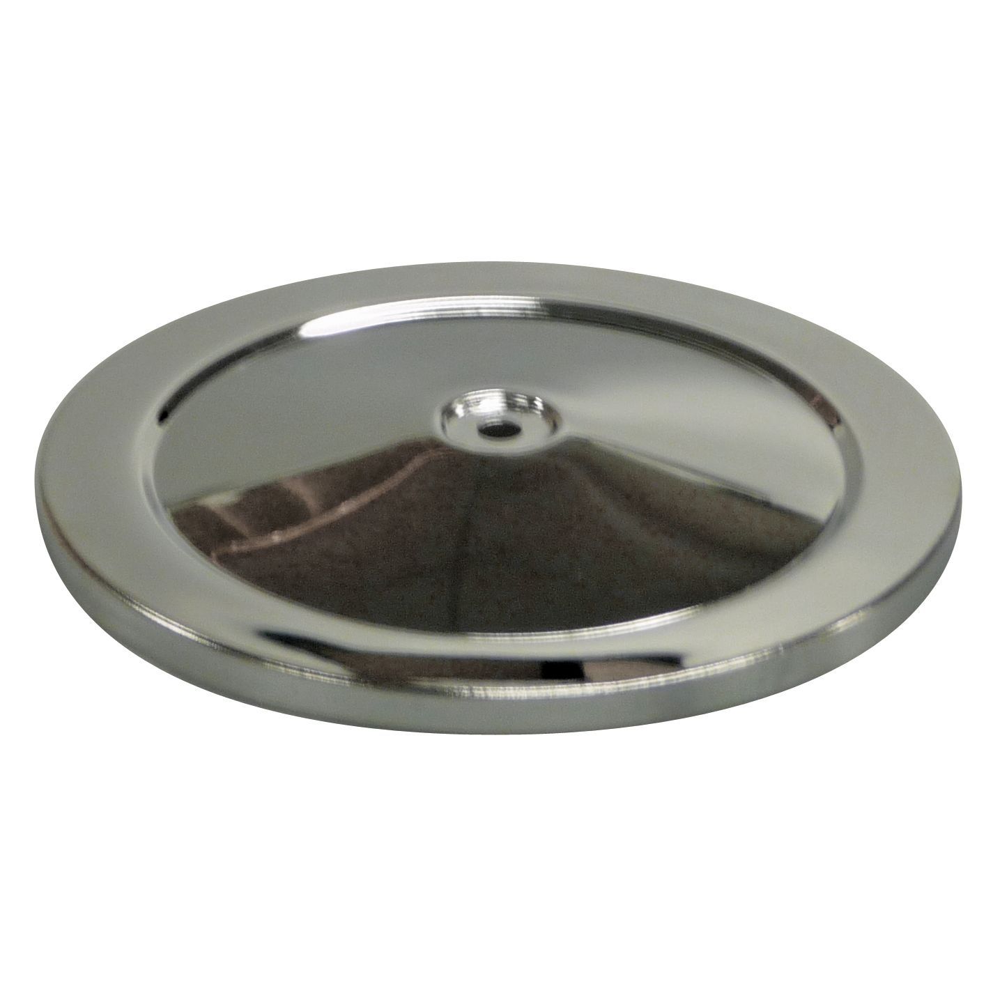 Filter Lid Top Chrome Steel suits 6-3/8" Inch Air Filter/Air Cleaner Replacement