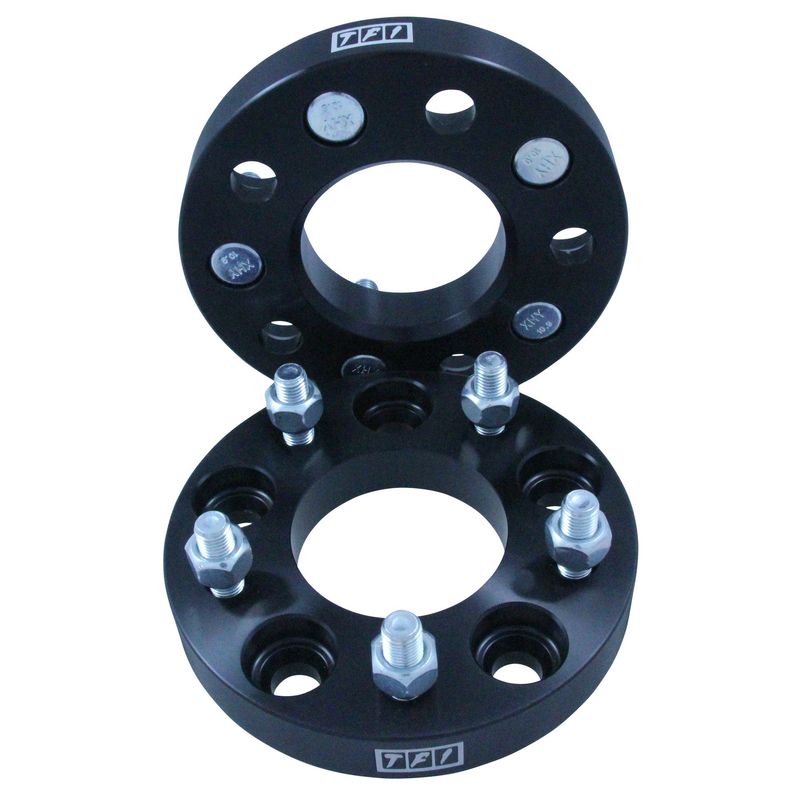 Bolt On Billet Wheel Spacer Kit 25mm Thick Size 5x120PCD 12mmx1.5 Stud
