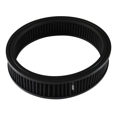 Air Filter/Air Cleaner Element Black 9" Wide 2" Tall Round High Performance Cotton