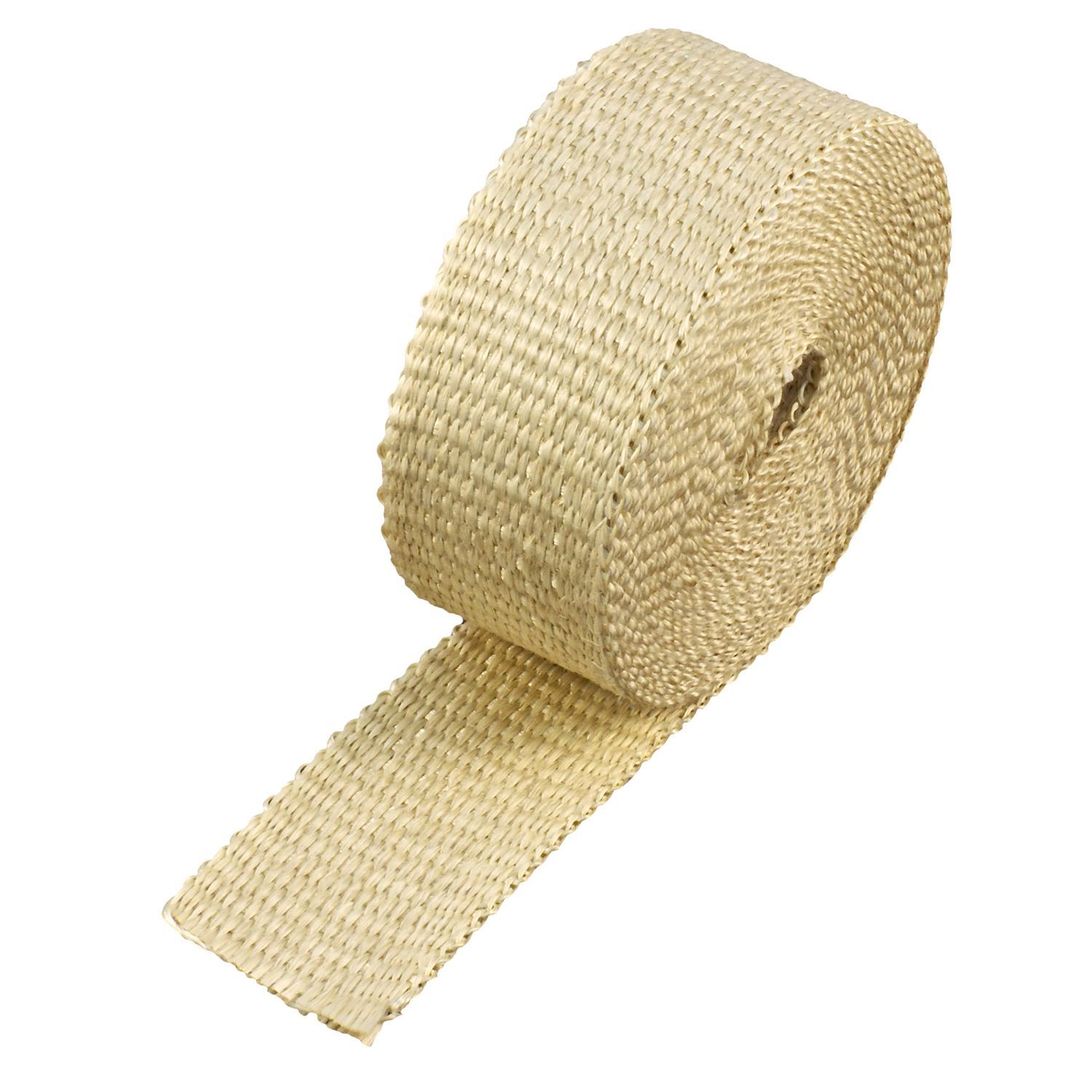 Fawn Coloured Exhaust Wrap 50mm(2 Fawn Coloured Exhaust Wrap 50mm(2") Wide x 7.5mt(25ft) Roll 650'C Continuous