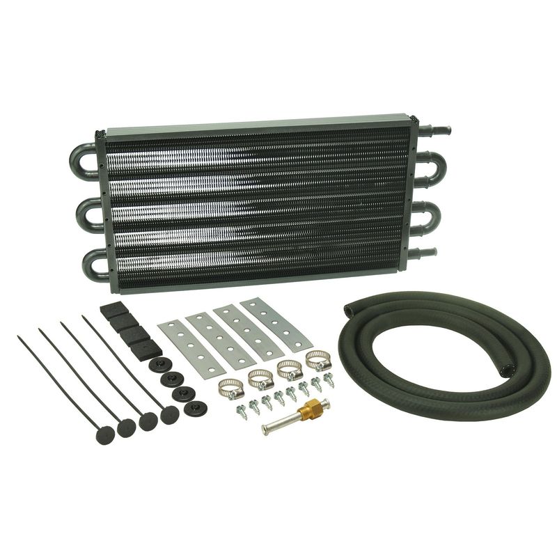 Derale Transmission Cooler Kit 18500 lbs GVW 7-5/8" x 16-5/8" x 3/4" 13103