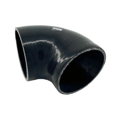 Silicone Hose Black 90 Deg Elbow 100mm (4 Silicone Hose Black 90 Deg Elbow 100mm (4") ID, 50mm Leg Length