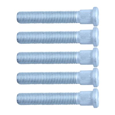 Extra Long Wheel Stud M12 x 1.5mm x 73mm Length - Long Shoulder Pack 5