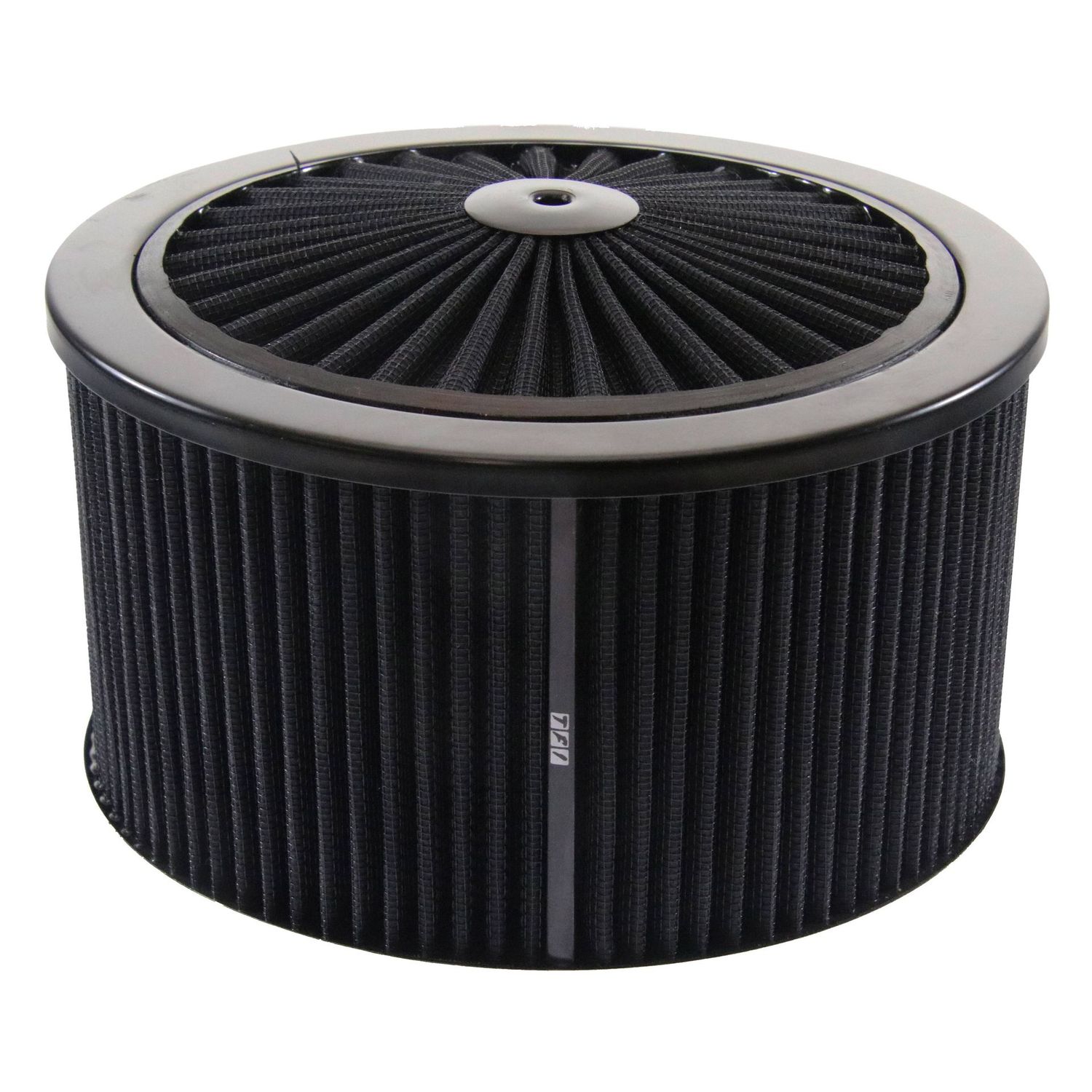 Extraflow All Black Air Filter/Air Cleaner 9"x 5" Assy fit Holley 5-1/8" Base
