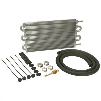 Derale 6 Pass 15-1/4 Derale 6 Pass 15-1/4"x7-1/2"x3/4" Aluminum Transmission Cooler Kit 12903