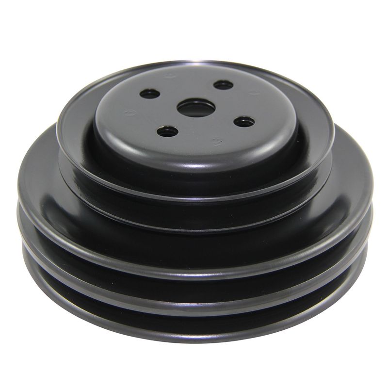 Pulley Water Pump Triple Groove Black Steel Ford Windsor 289 1964-73
