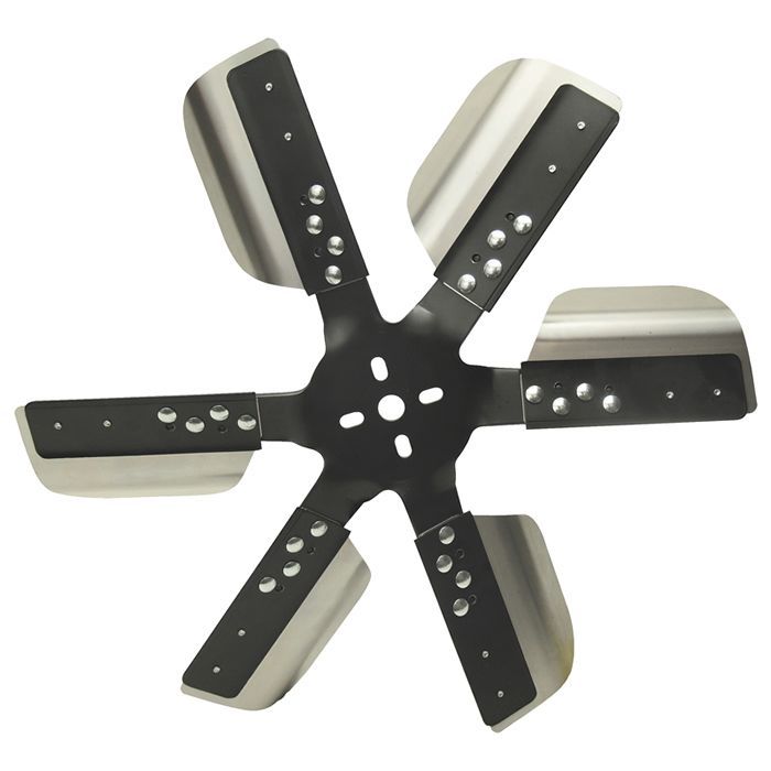 Derale Heavy Duty Stainless Steel Standard Rotation 18 Inch Flex Fan 17018 Derale Heavy Duty Stainless Steel Standard Rotation 18 Inch Flex Fan 17018