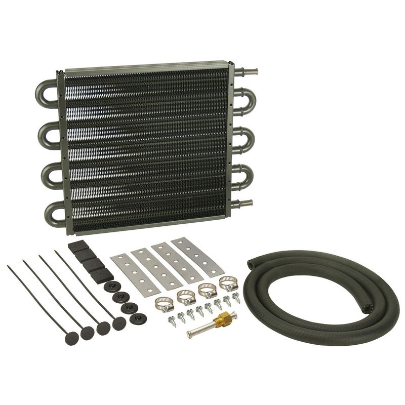 Derale Transmission Cooler Kit 18200 lbs GVW 10-1/4" x 12-3/4" x 3/4" 13107