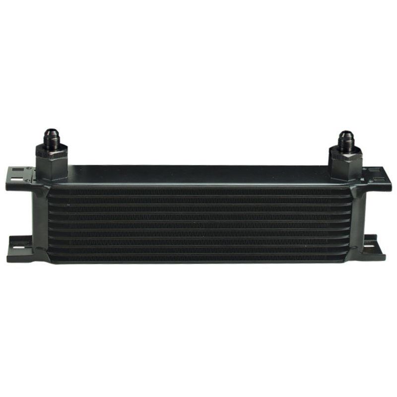 Stack Plate Fluid Cooler 10 Row Design Core-6AN Male Outlet Derale 51006