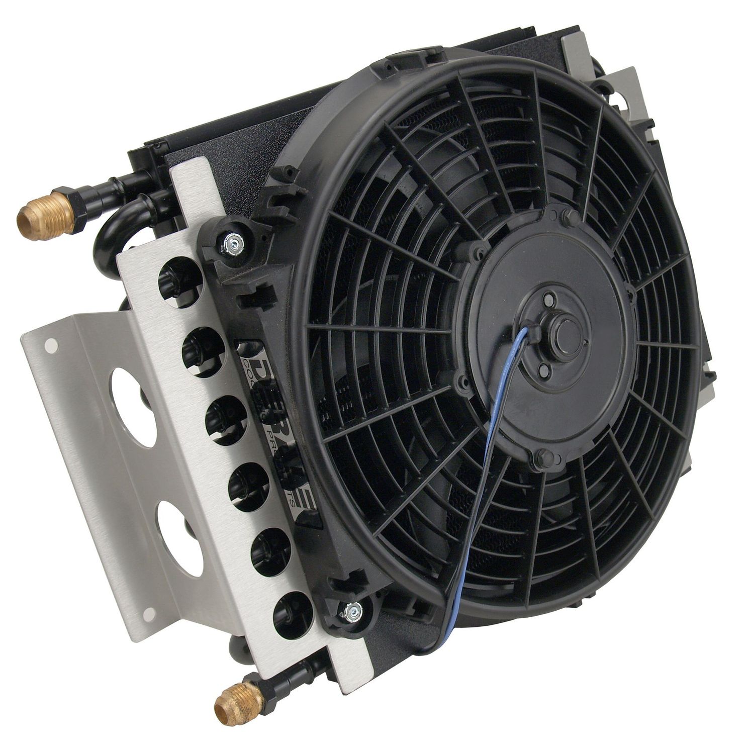 Derale Electra-Cool Fluid Cooler Single 16 Pass 15-3/4 Derale Electra-Cool Fluid Cooler Single 16 Pass 15-3/4"x11-1/2"x5" 15800