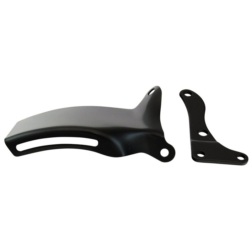 Alternator Bracket Kit Chevrolet Small Block Lwp OEM 1976-86 Black Upper