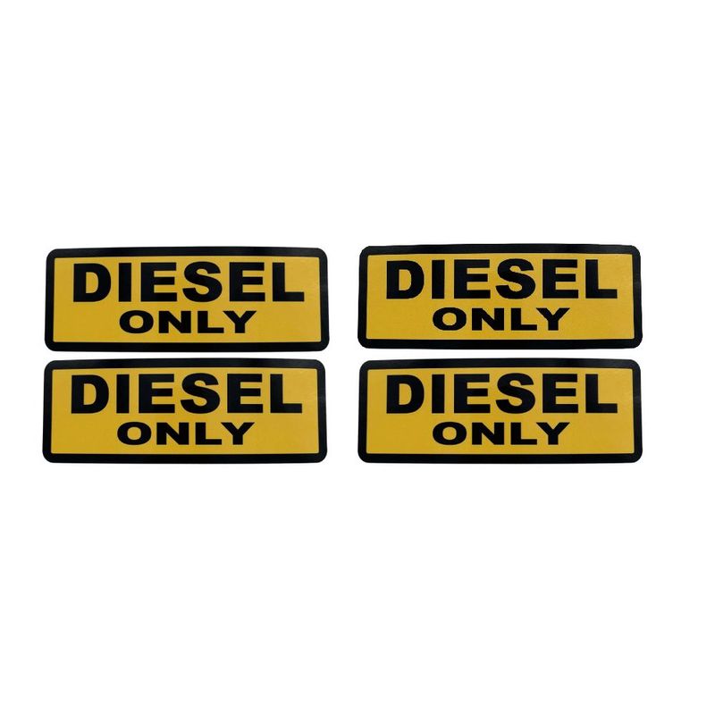 'Diesel Only' Decal Set - Small