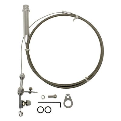 Kickdown Assembly GM 4L60 Braided Stainless 24 Inch Long