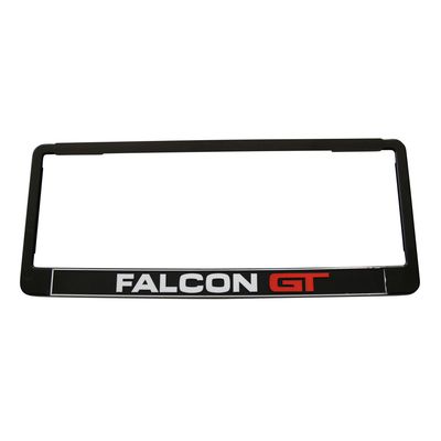 SINGLE Falcon GT Polymer Number Plate Frame. Suits a 6 Digit Number Plate SINGLE Falcon GT Polymer Number Plate Frame. Suits a 6 Digit Number Plate