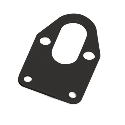 Fuel Pump Mounting Plate Chevrolet Small Block Black Finish