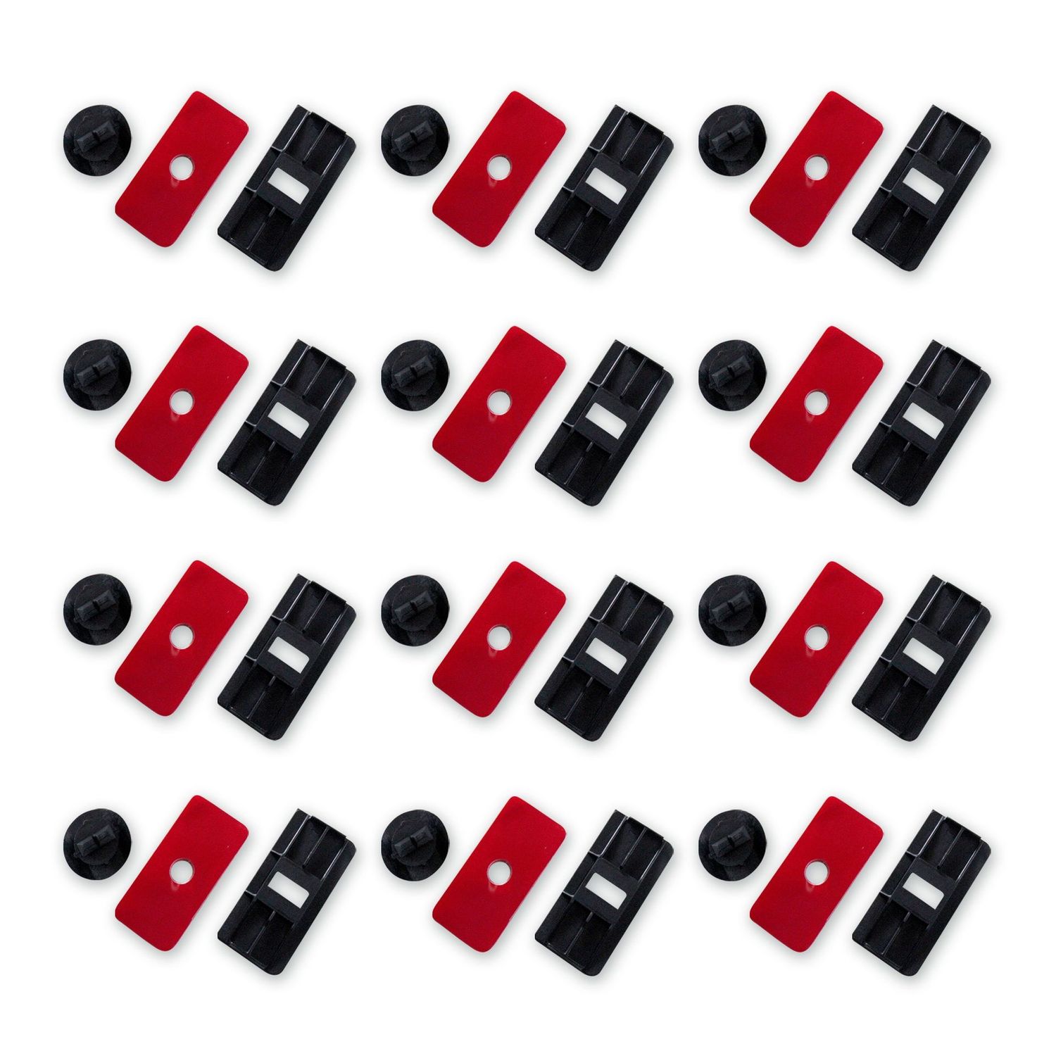 Aunger Louvre Fitting Kit Rear Louvre Mounting Clips set of 12 (LAT12)