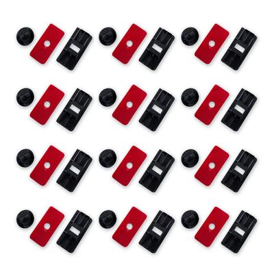 Aunger Louvre Fitting Kit Rear Louvre Mounting Clips set of 12 (LAT12)