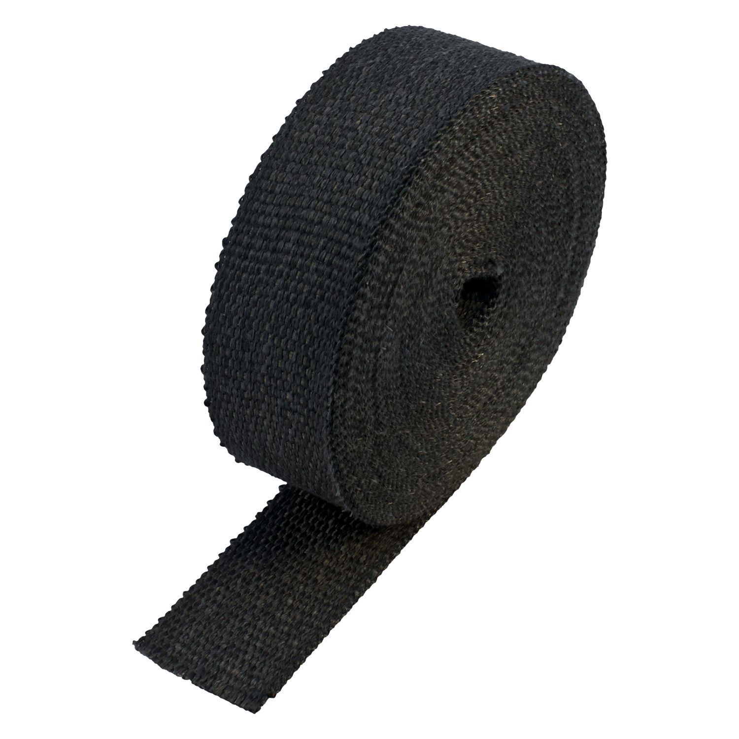 Black Coloured Exhaust Wrap 50mm(2 Black Coloured Exhaust Wrap 50mm(2") Wide x 15mt(50ft) Roll 650'C Continuous