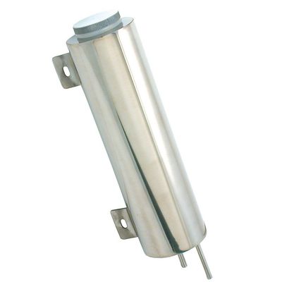 Radiator Overflow Tank 3" (75mm) x 10" (250mm) Polished Stainless Steel 965ml
