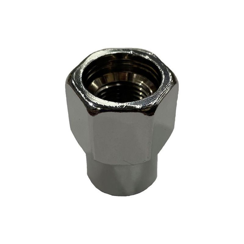 Single Short Flat Open Ended Mag Nut (Convo Pro) - 7/16" UNF Thread, 21mm Hex