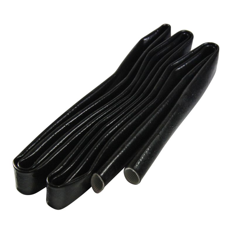 High Temperature Black Silicone Insulation Sleeving 20mm ID x 3mt. Rated 250'C